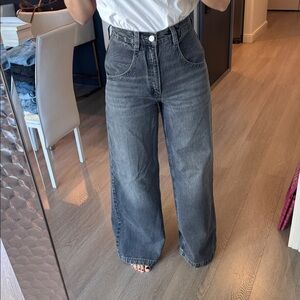 Frame Denim Women’s Dark Gray High Rise Jeans